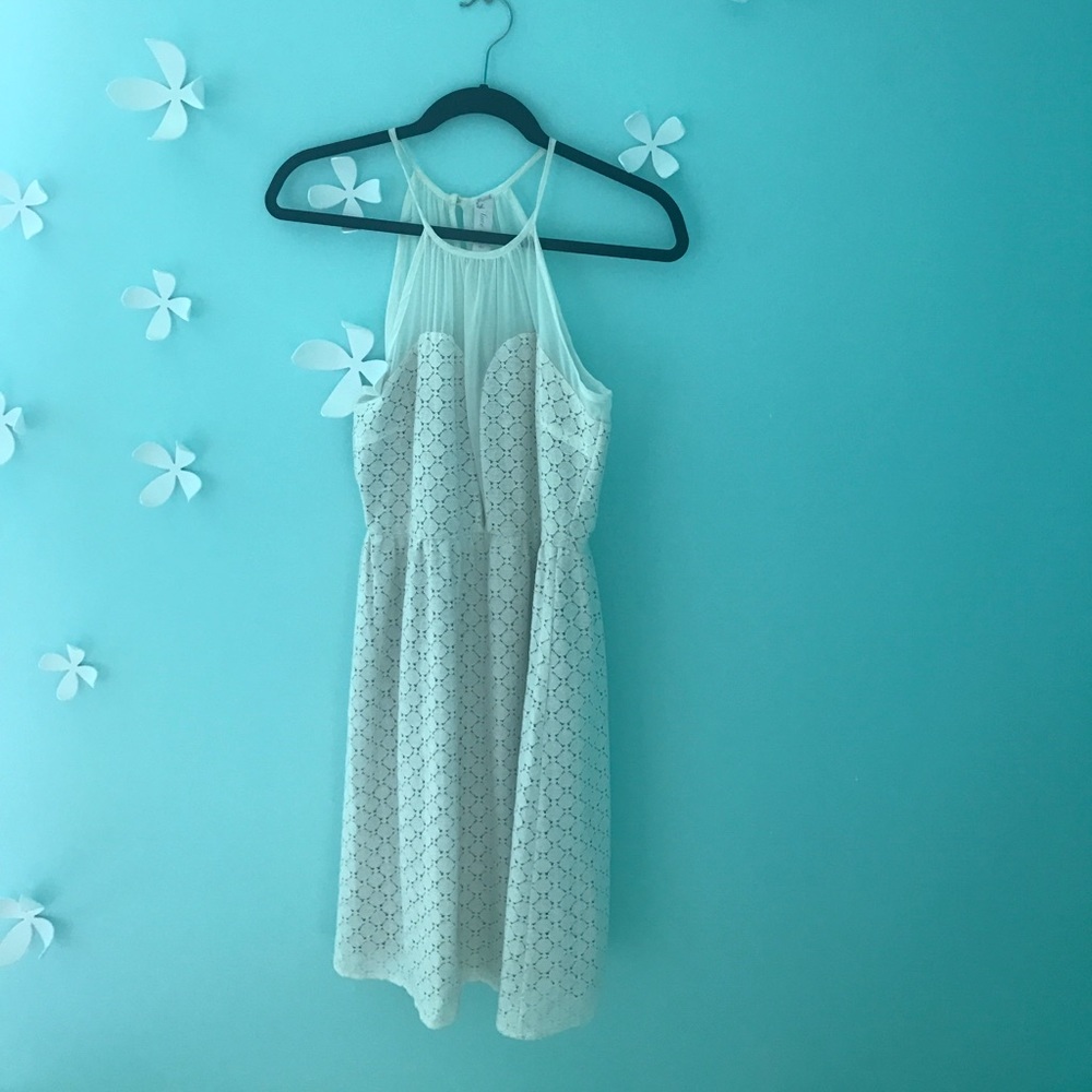 White summer dress