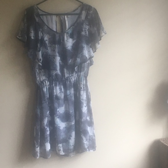Lauren Conrad Gray Dress - Picture 1 of 4