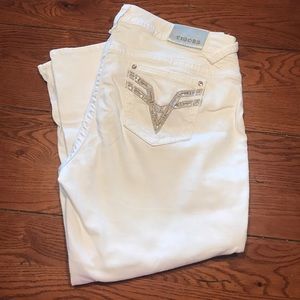 Vigoss white capris