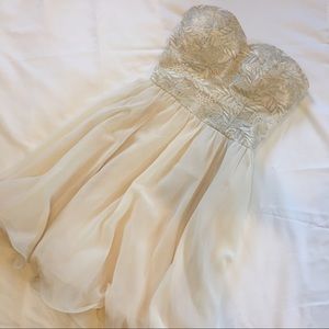 Strapless Formal Dress