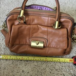 Authentic coach purse