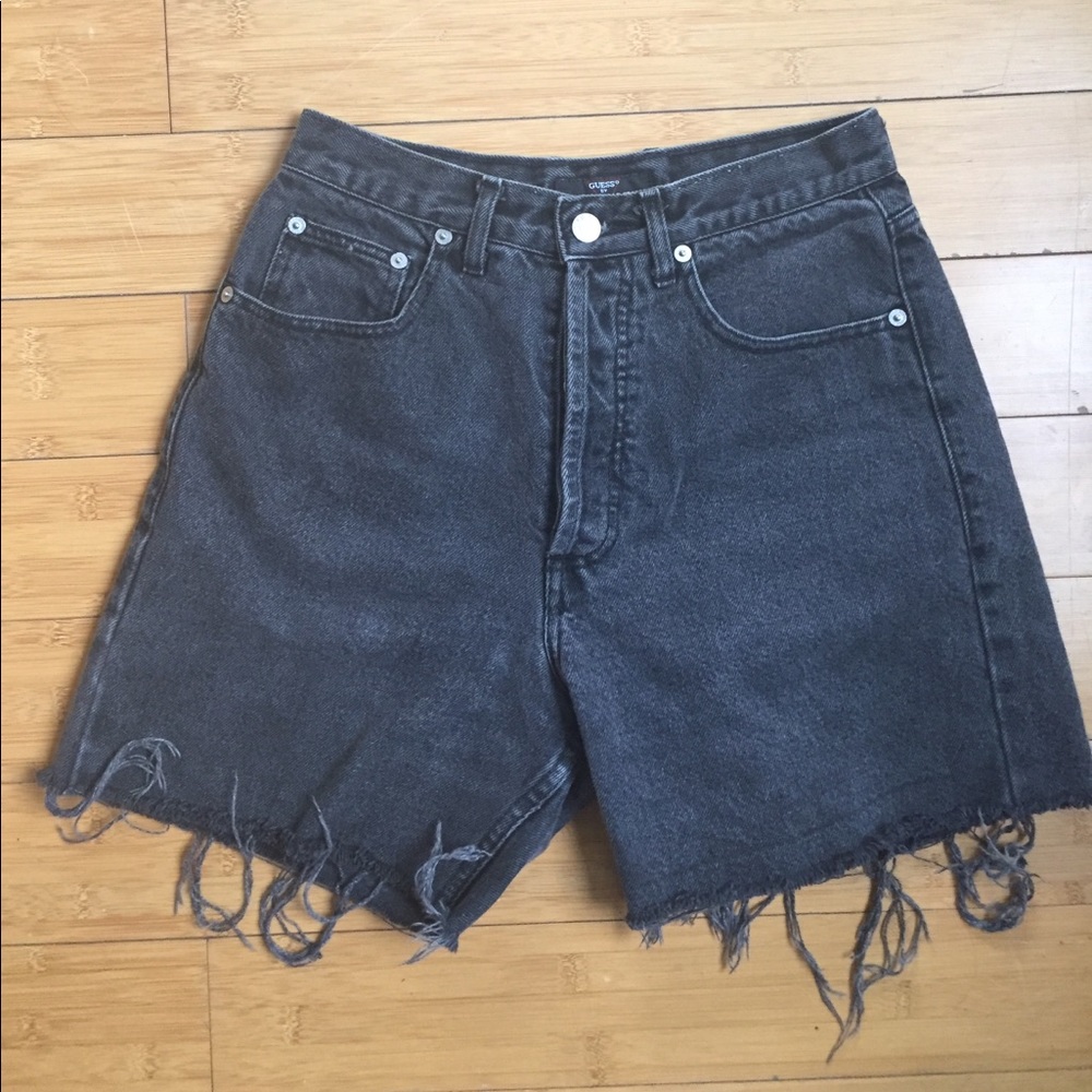 Vintage guess jean shorts