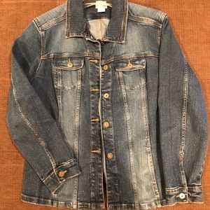 Jeans Jacket Plus Size