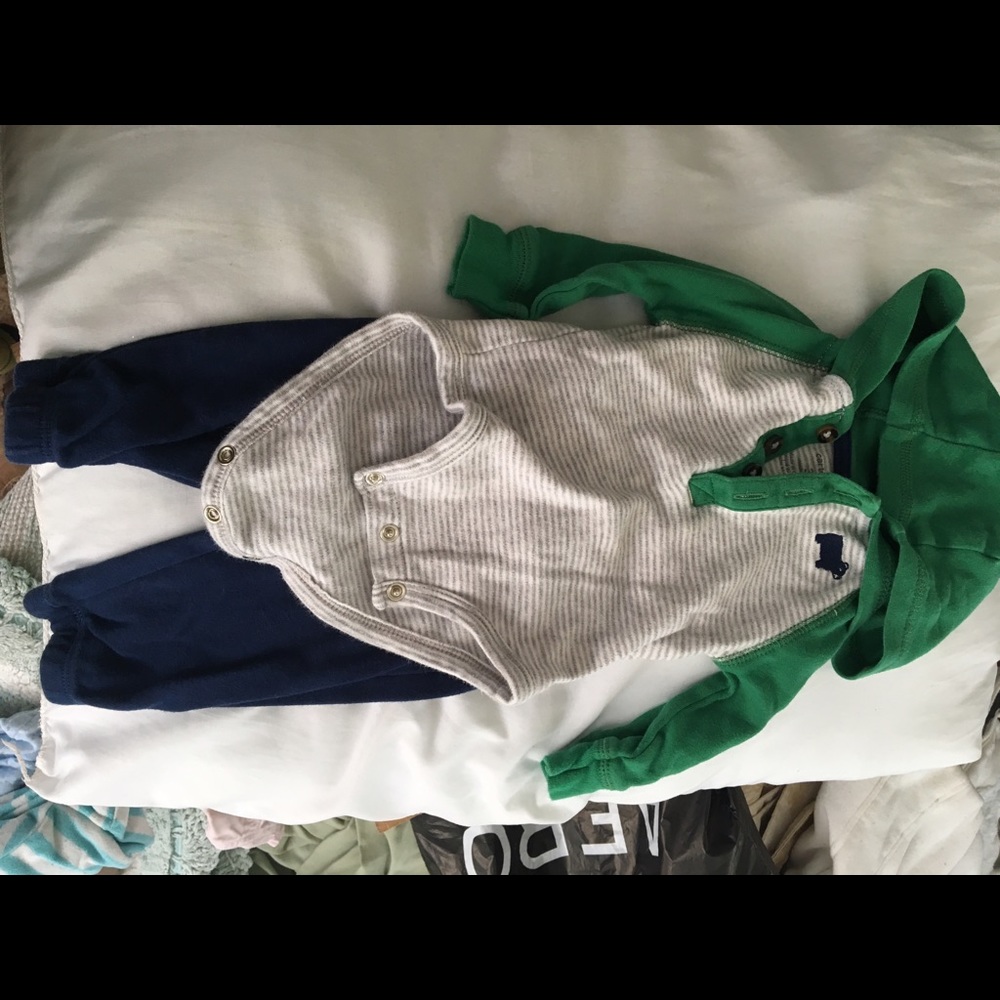 Matching baby clothes