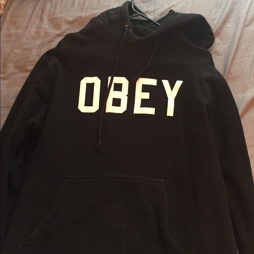Obey black hoodie