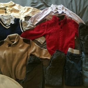 Boys clothes 5T and boys small