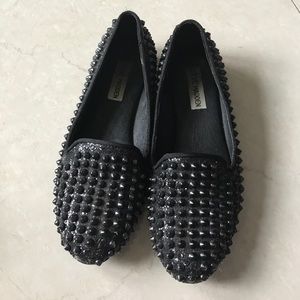 Steve Madden black flats