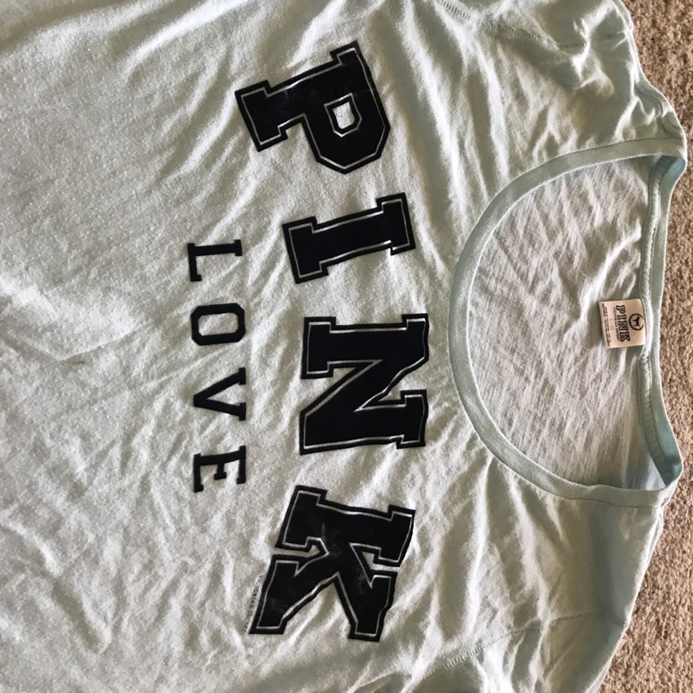Pink short sleeve shirt