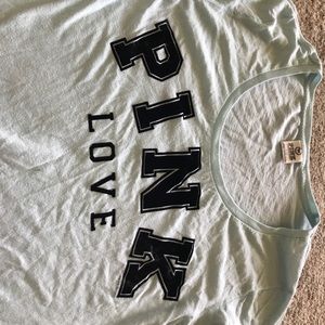 Pink short sleeve shirt