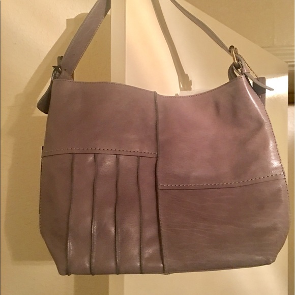 NEW NINO BOSSI LEATHER HANDBAG - Picture 1 of 5