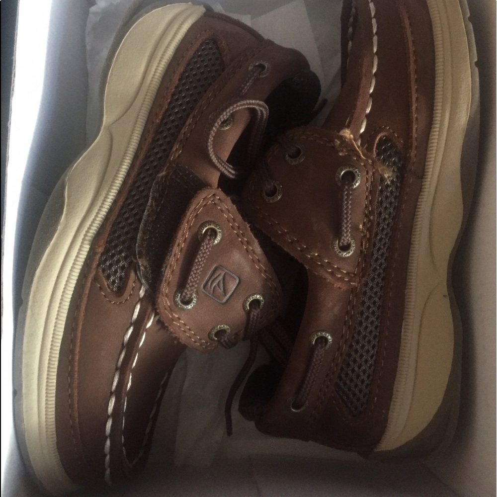 Sperry Top-Sider Lanyard AC Brown size 9 1/2