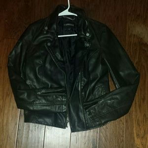 EXPRESS faux leather jacket