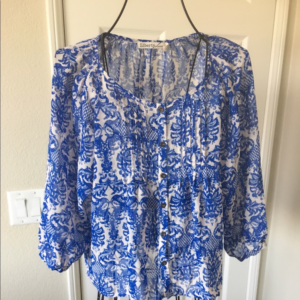 Liberty Love blouse