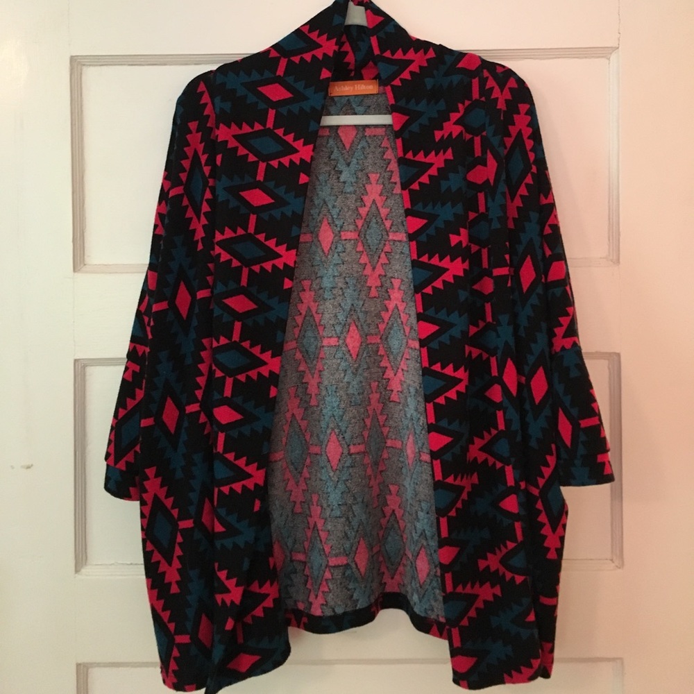 Ashley Hilton Aztec Cardigan
