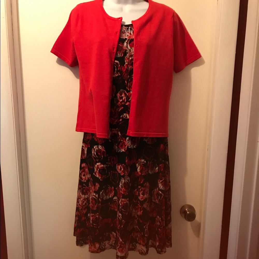 Dress with light Jacket work to evening