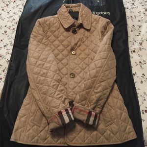 BNWT- Burberry BRIT quilted jacket