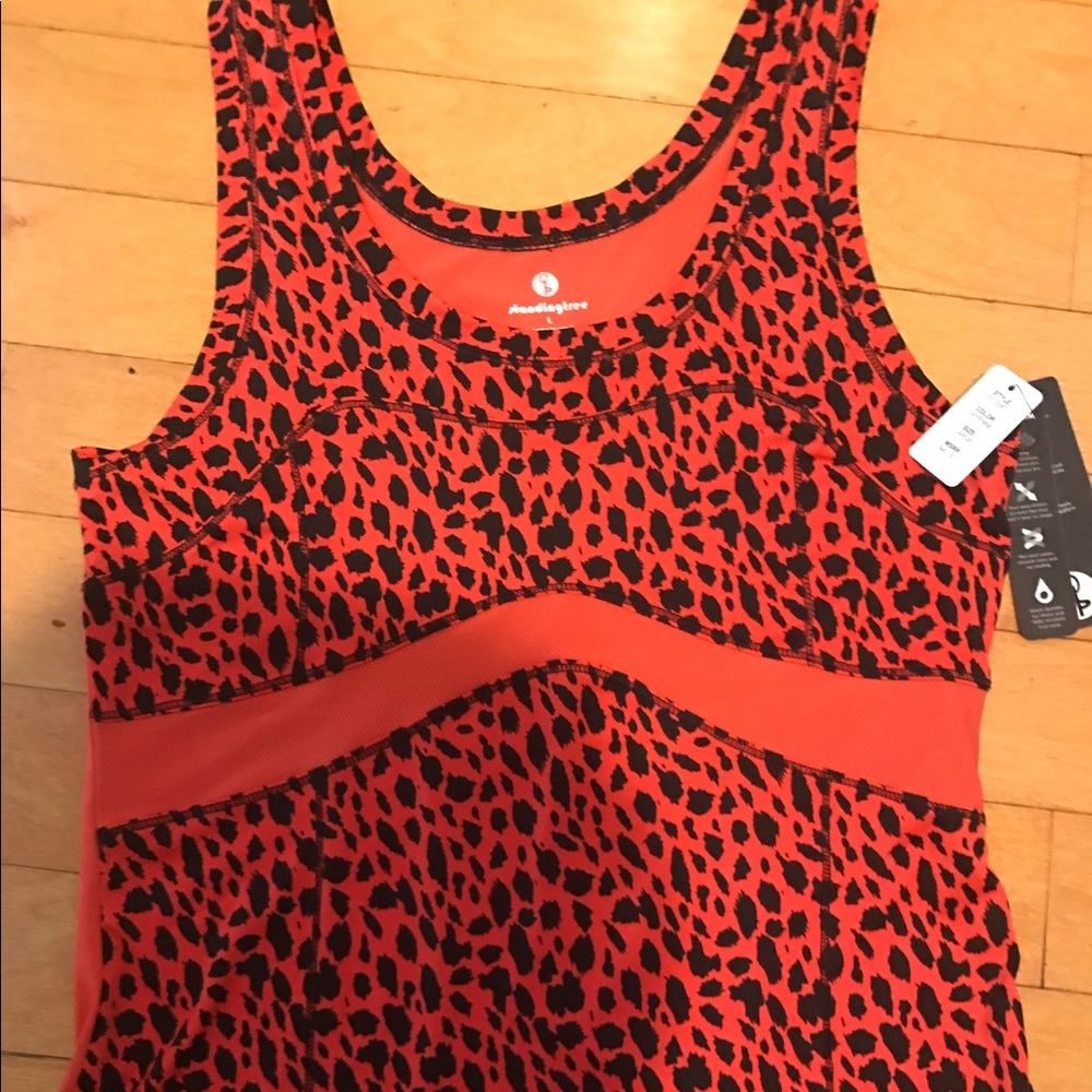 Athletic tank Animal print