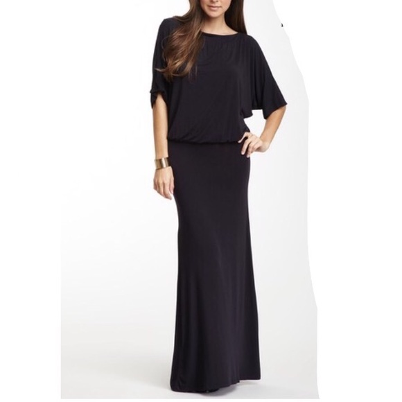 Go Couture Fuschia Dolman Sleeve Maxi 