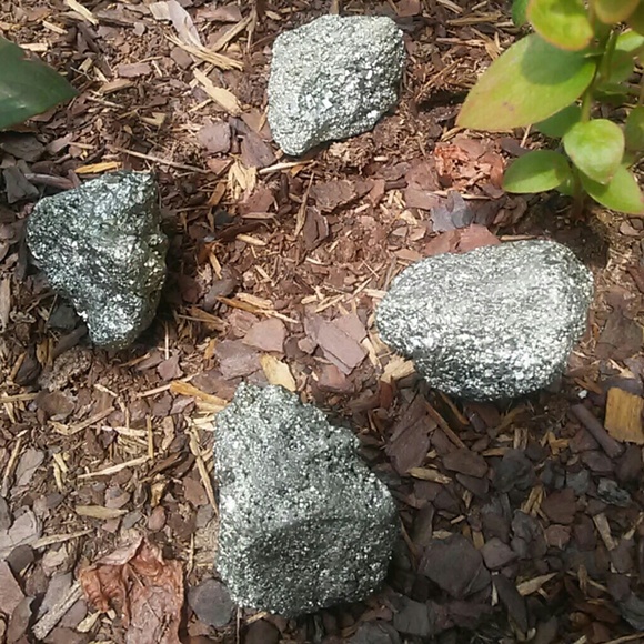 Raw Pyrite Chunks, Healing Stones - Picture 2 of 3