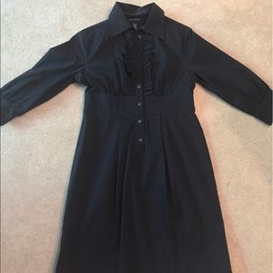 Banana Republic navy shirt dress