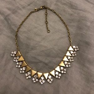 J. Crew Triangle Bib Necklace
