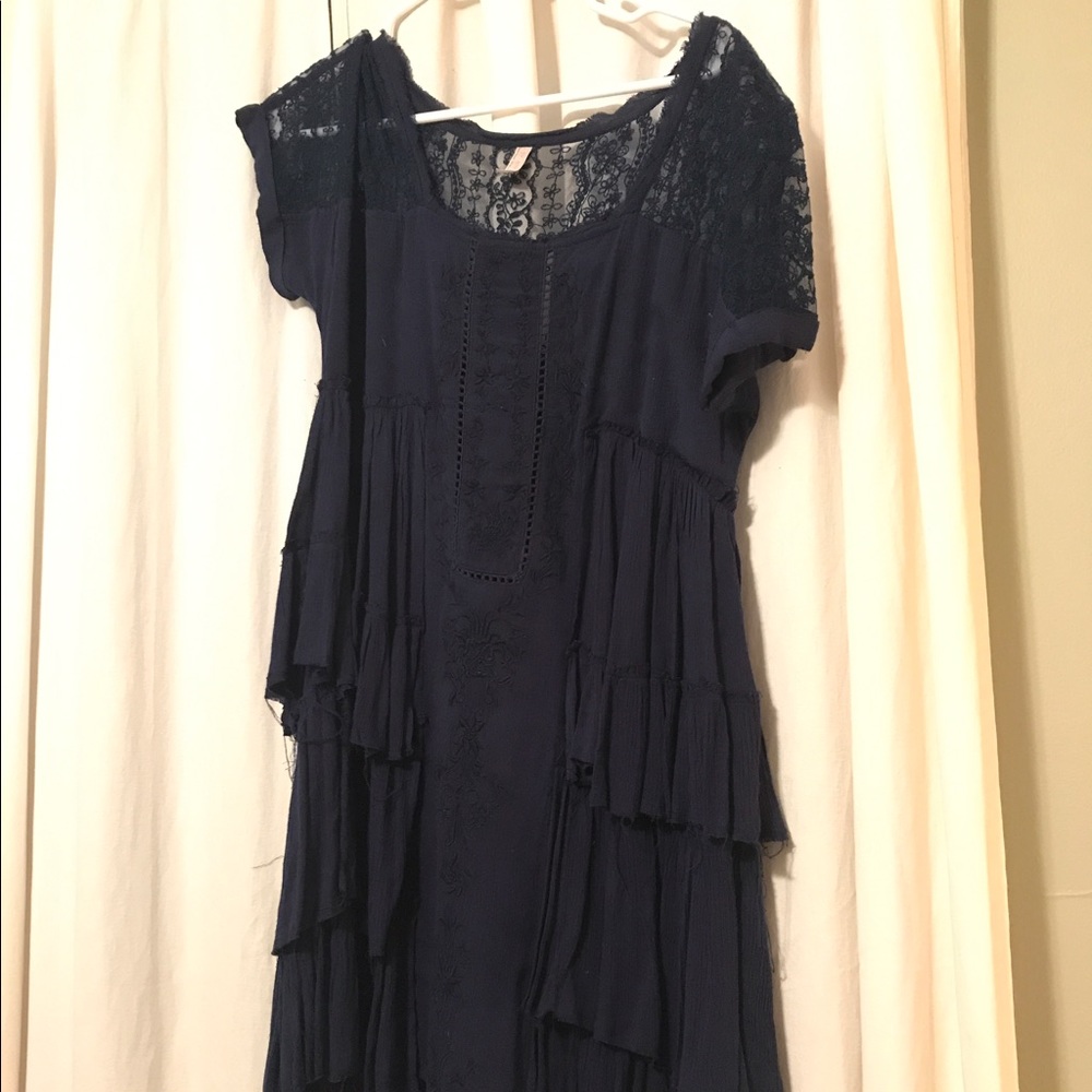 Blue Free People dress!