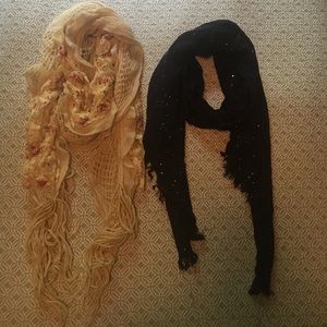 2 Light Weight Scarves