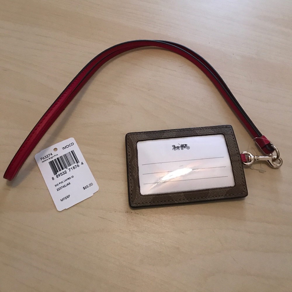 NWT Coach Lanyard