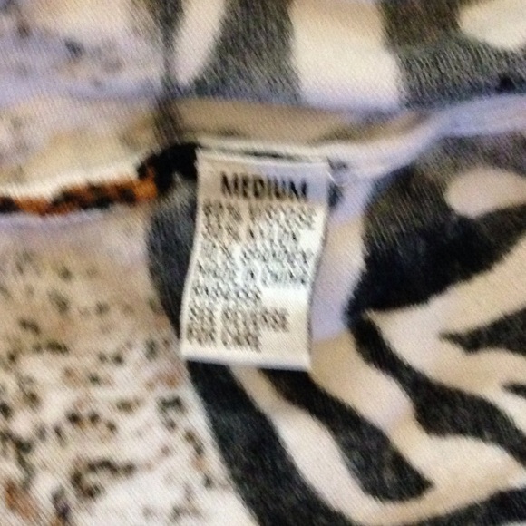 Animal print sweater with emblishments - Picture 3 of 3