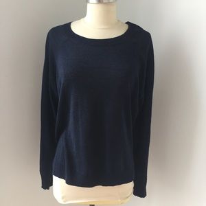 Linen swing sweater