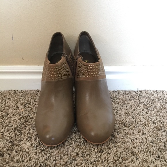 A.B.S. by Allen Schwartz Trickie Bootie- Taupe - Picture 3 of 4