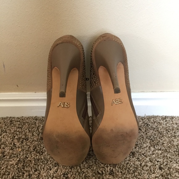 A.B.S. by Allen Schwartz Trickie Bootie- Taupe - Picture 4 of 4