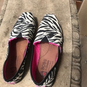 Women's Bobs Slip-On Shoes Flats Size W7