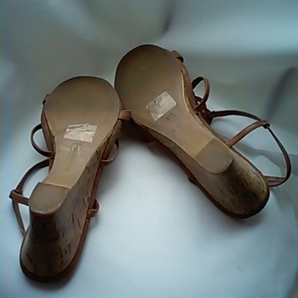 Franco Fortini Leather Wedges - Picture 3 of 4