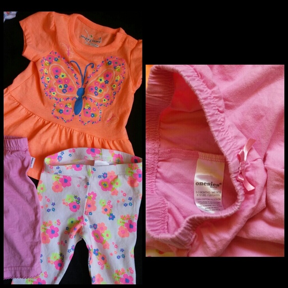 0-3 Month Girl Assorted Summer Lot - Picture 2 of 6