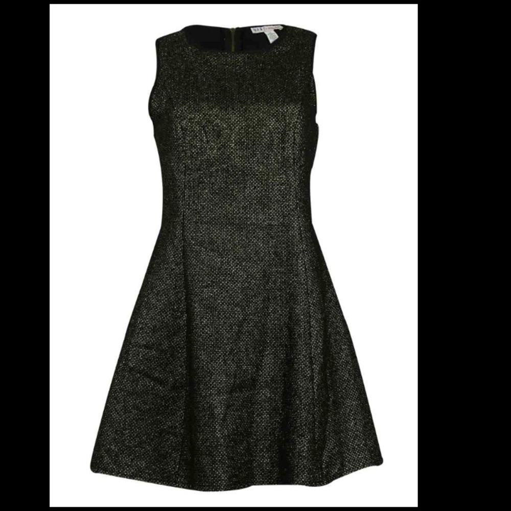 NWT Gold/Black Dress Great for Holidays/NYE!