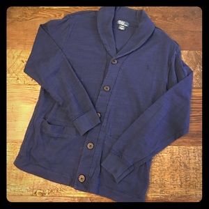 Ralph Lauren Navy Cardigan