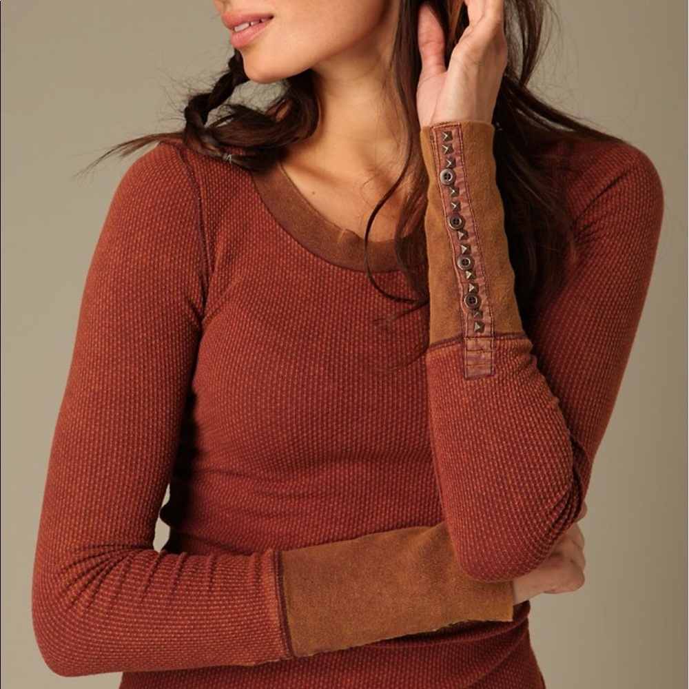 FP Rust Studded Cuff Thermal ASO Bella Swan