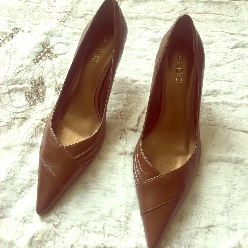 Brown heels from Aldo