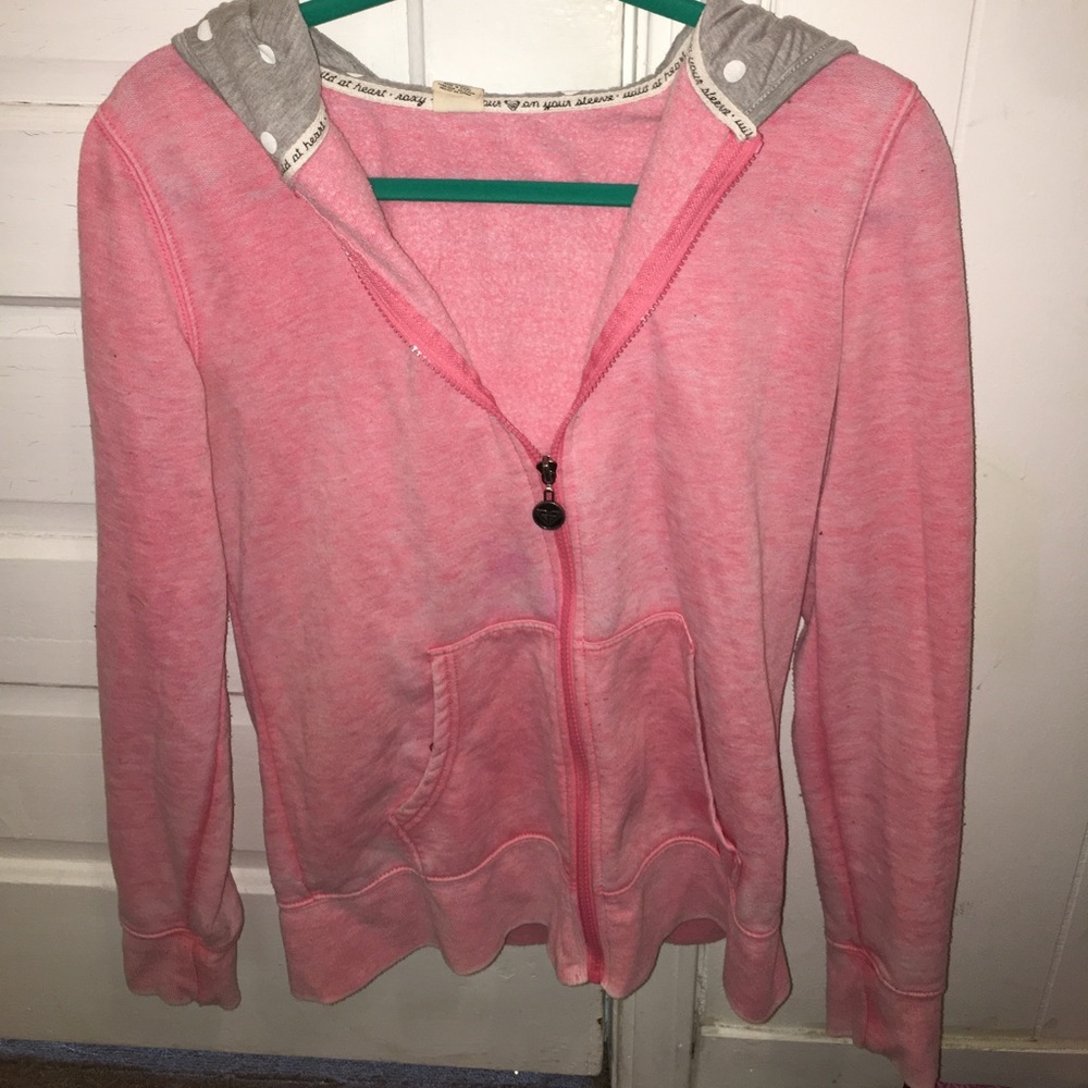 Pink Roxy sweatshirt