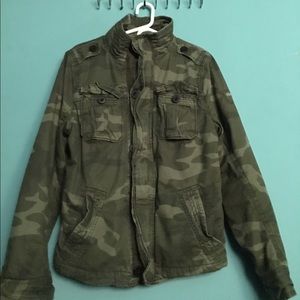 Abercrombie & Fitch camo jacket