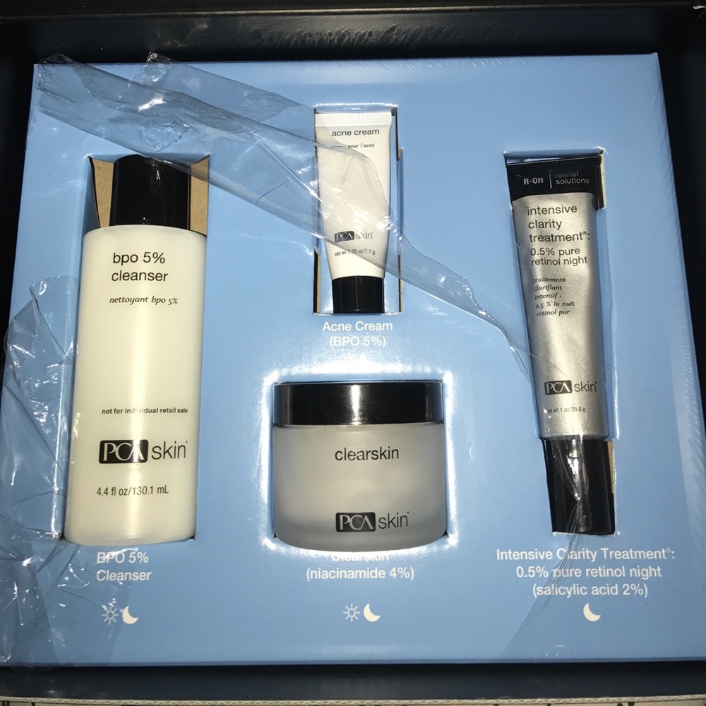 The acne control regimen PCA skin