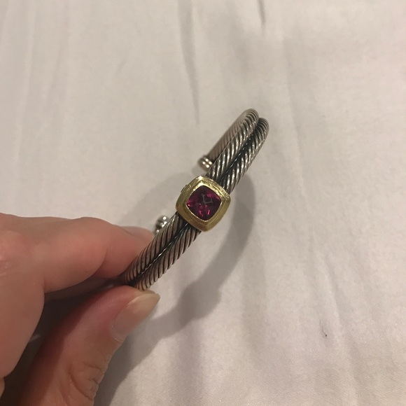 David Yurman Jewelry - David Yurman garnet bracelet