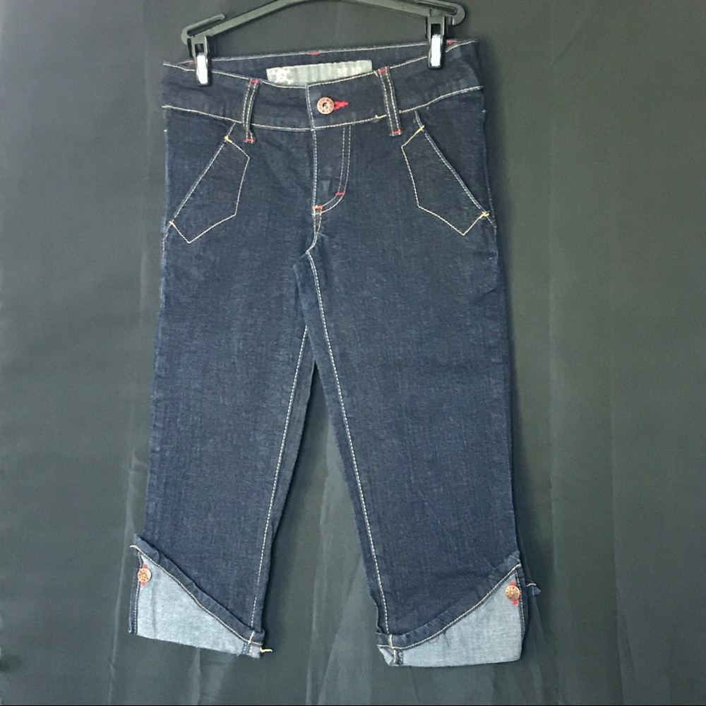 RANK DENIM CAPRIS JUNIORS JEAN CAPRIS SIZE 3