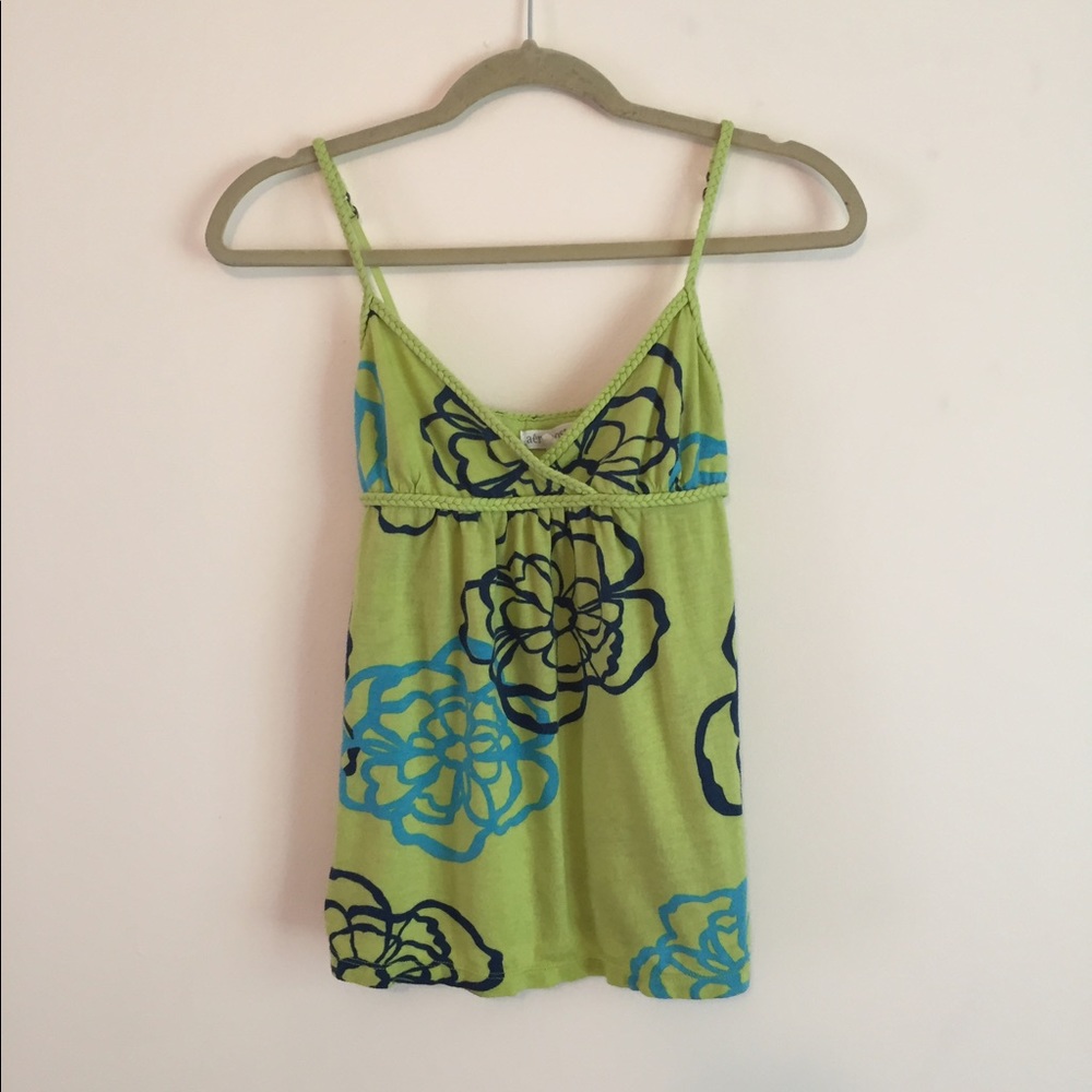 🔴4/$10 AEROPOSTALE floral tank top! Size Small