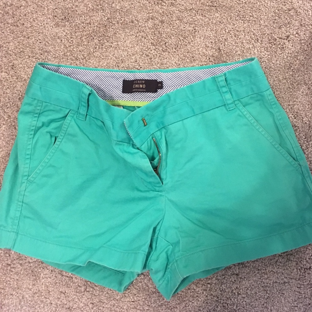 J Crew turquoise chinos