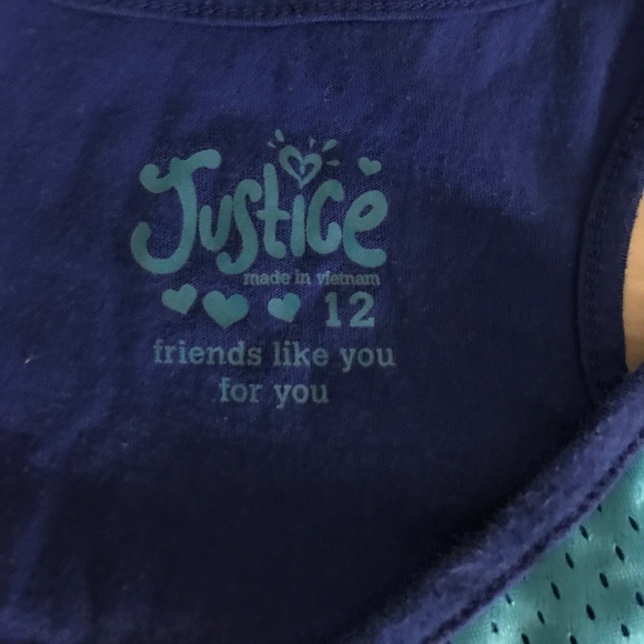 Justice tank. Size 12 - Picture 2 of 2