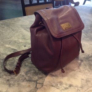 Marc by Marc Jacobs leather backpack
