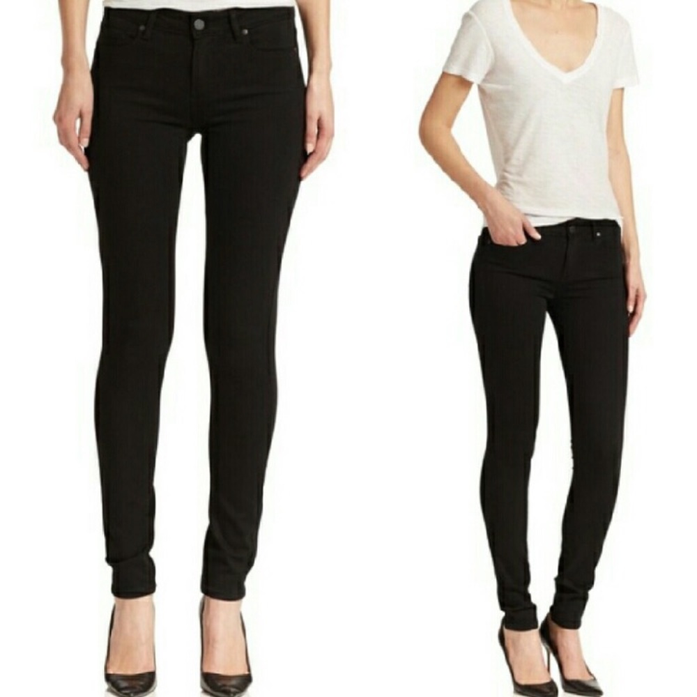 Paige black skinny jeans