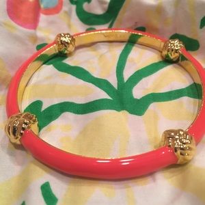 Lilly Pulitzer Pink and Gold Bangle